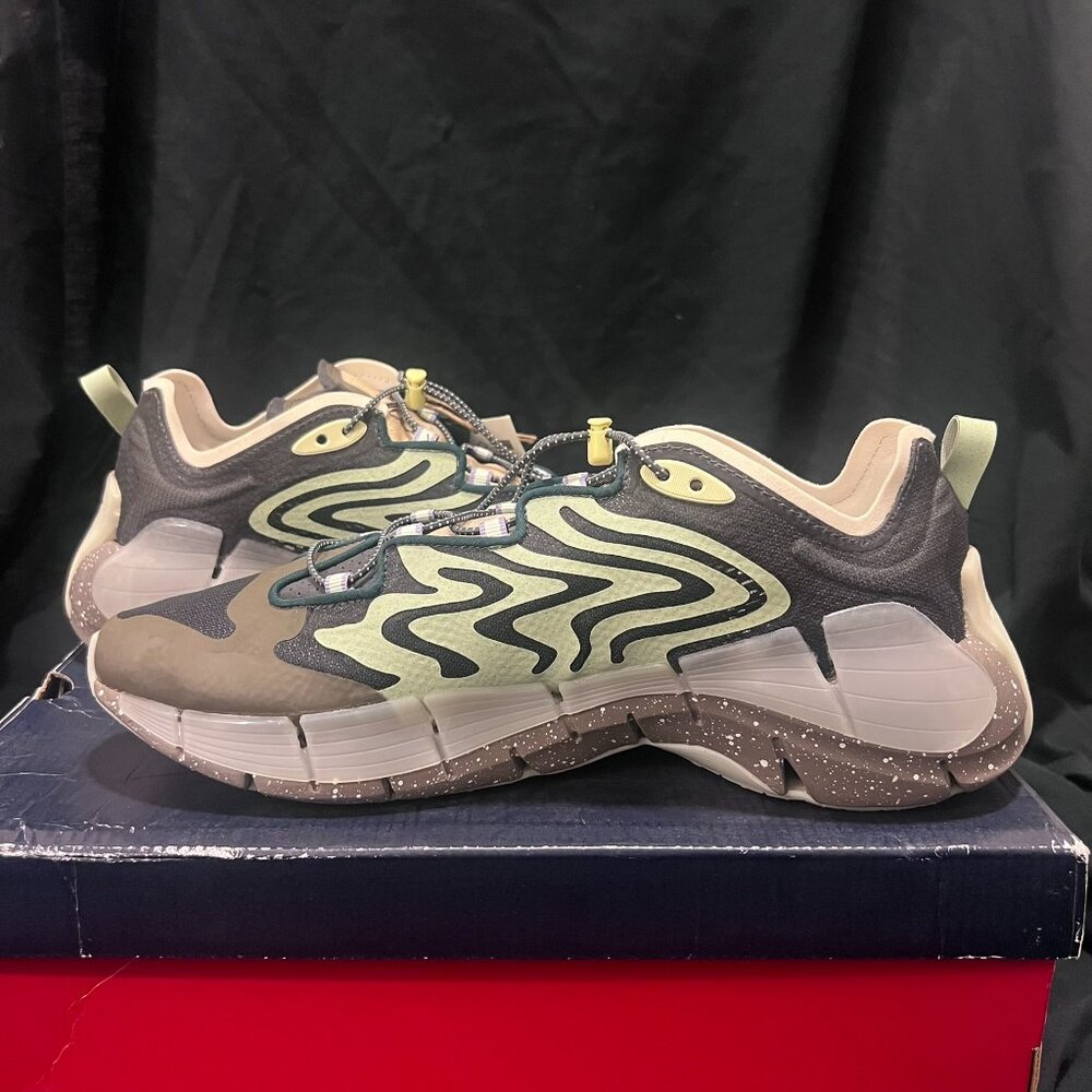 NWT REEBOK BRAIN DEAD x ZIG KINETICA 2 'Mad Science - Aloe Green' SZ 10 US MEN - Picture 6 of 10